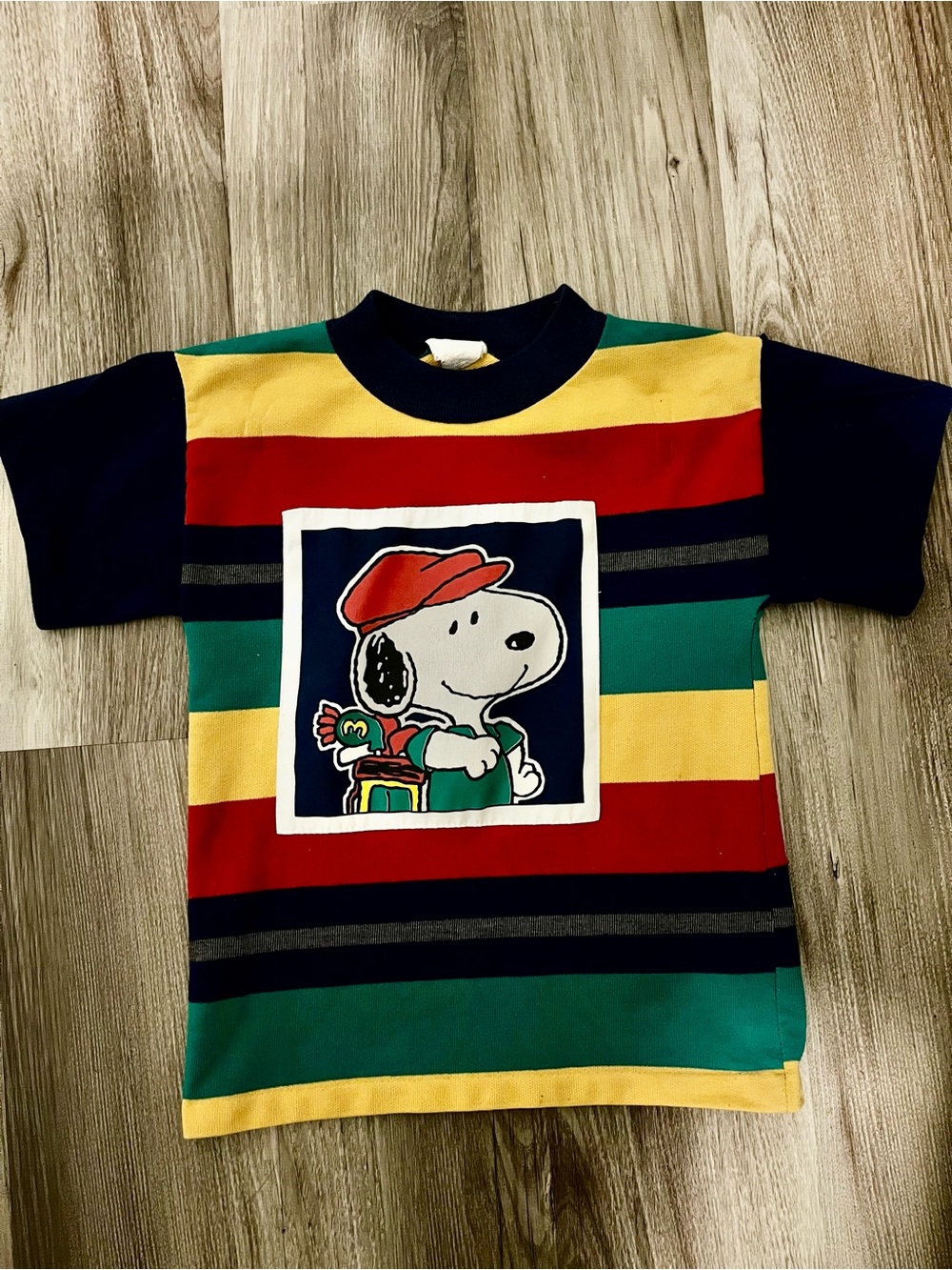 Vintage 80’s 90’s Snoopy Golf Shirt size 5 kids